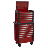 Sealey Topchest 4 Drawer & Rollcab 7 Drawer Combination