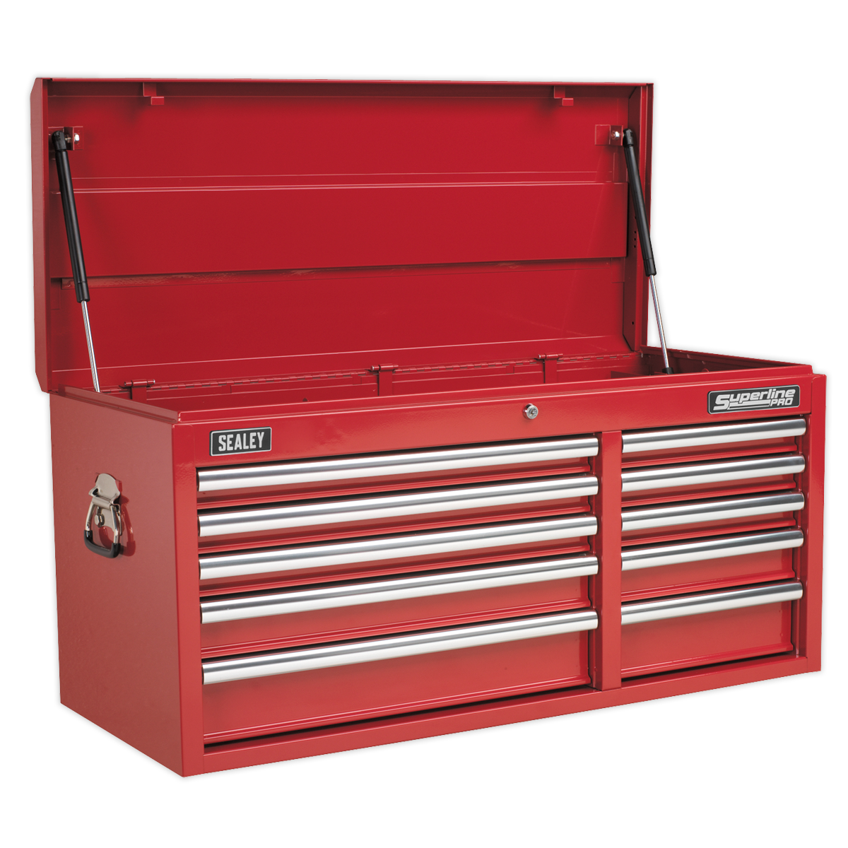 Sealey Topchest 10 Drawer with Ball-Bearing Slides Heavy-Duty - Red AP41110