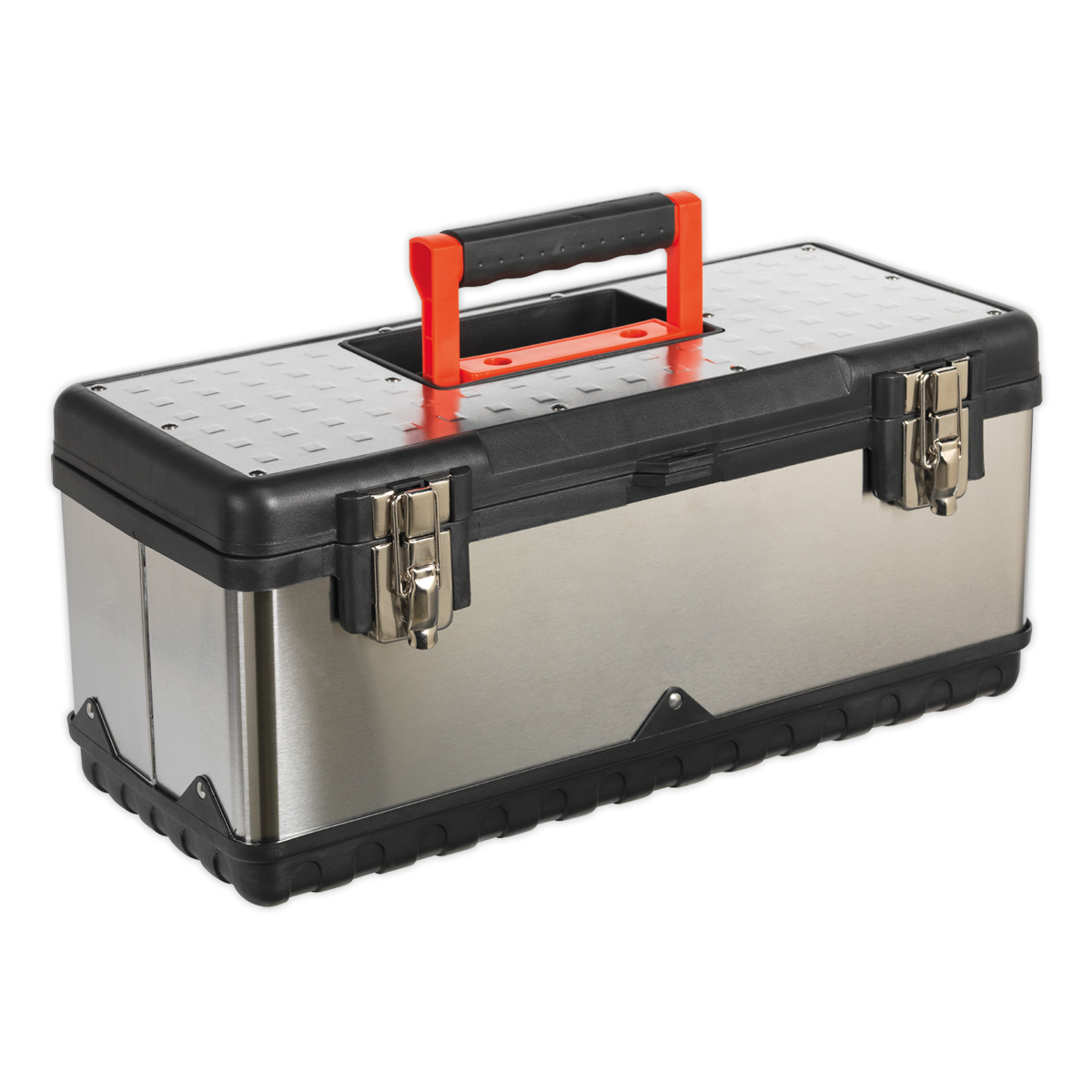 Sealey Stainless Steel Toolbox 505mm with Tote Tray