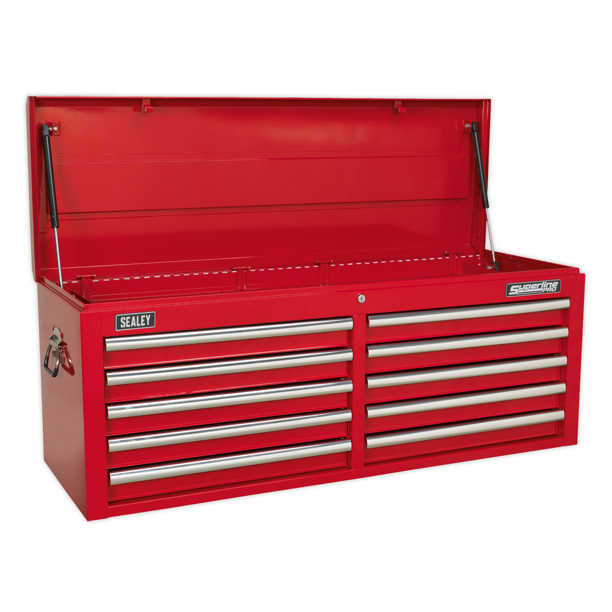 Sealey Topchest 10 Drawer with Ball-Bearing Slides - Red AP5210T