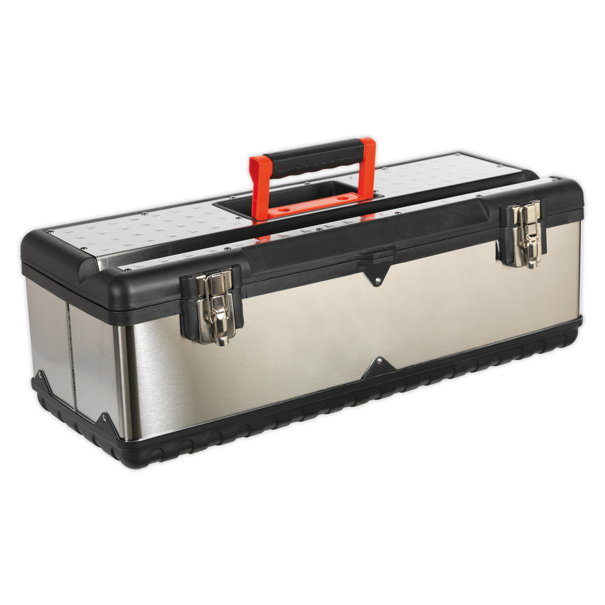 Sealey Stainless Steel Toolbox 660mm with Tote Tray