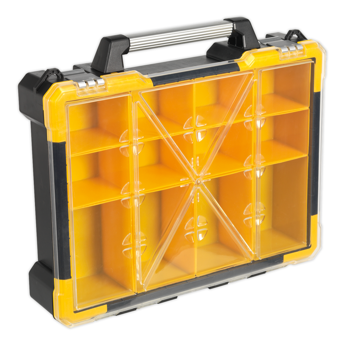 Sealey Parts Storage Case with 12 Removable Compartments