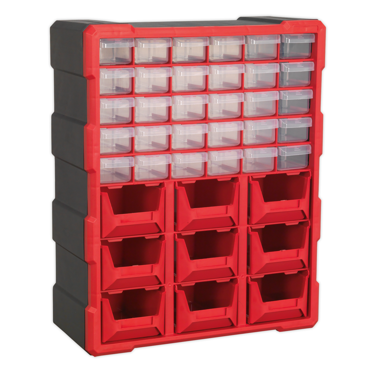 Sealey Cabinet Box 39 Drawer - Red/Black