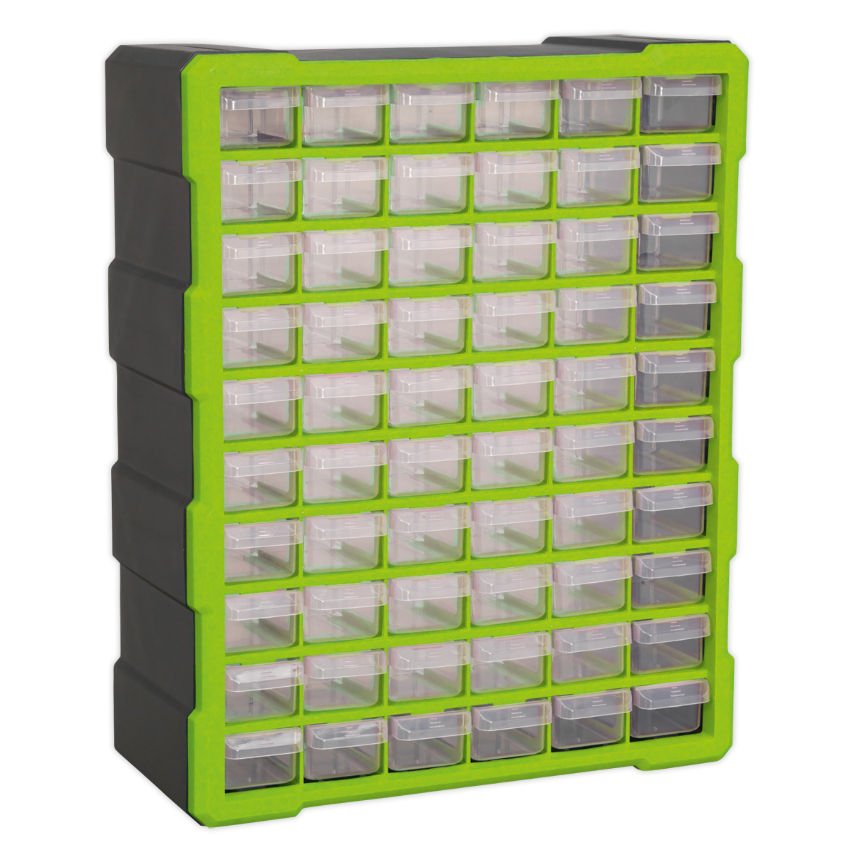 Sealey Cabinet Box 60 Drawer - Green/Black