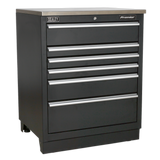 Sealey Modular Floor Cabinet 6 Drawer 775mm Heavy-Duty