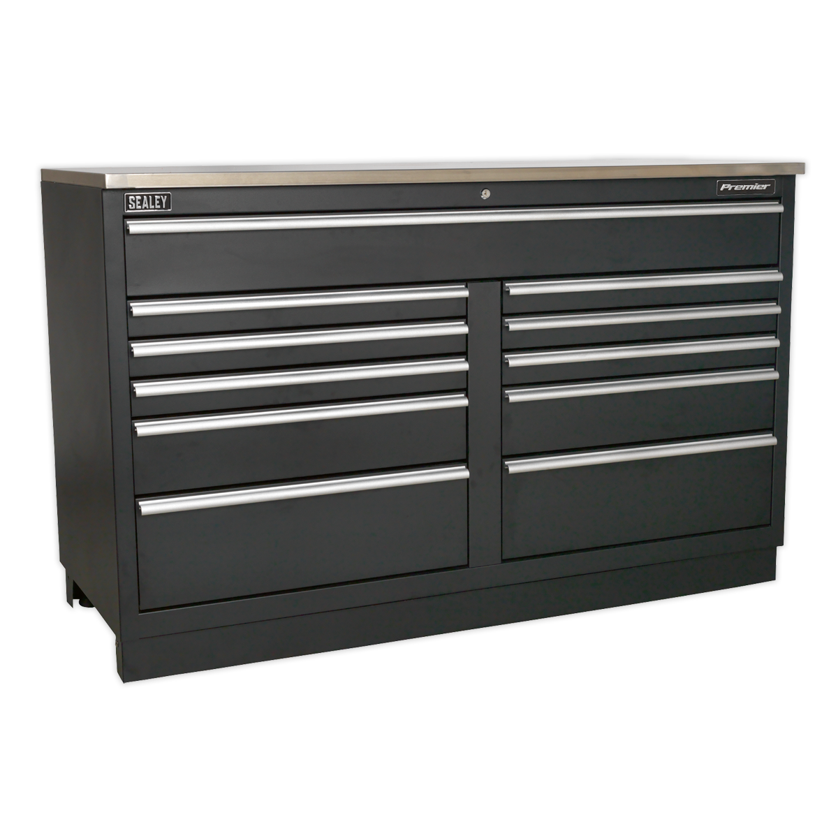 Sealey Modular Floor Cabinet 11 Drawer 1550mm Heavy-Duty