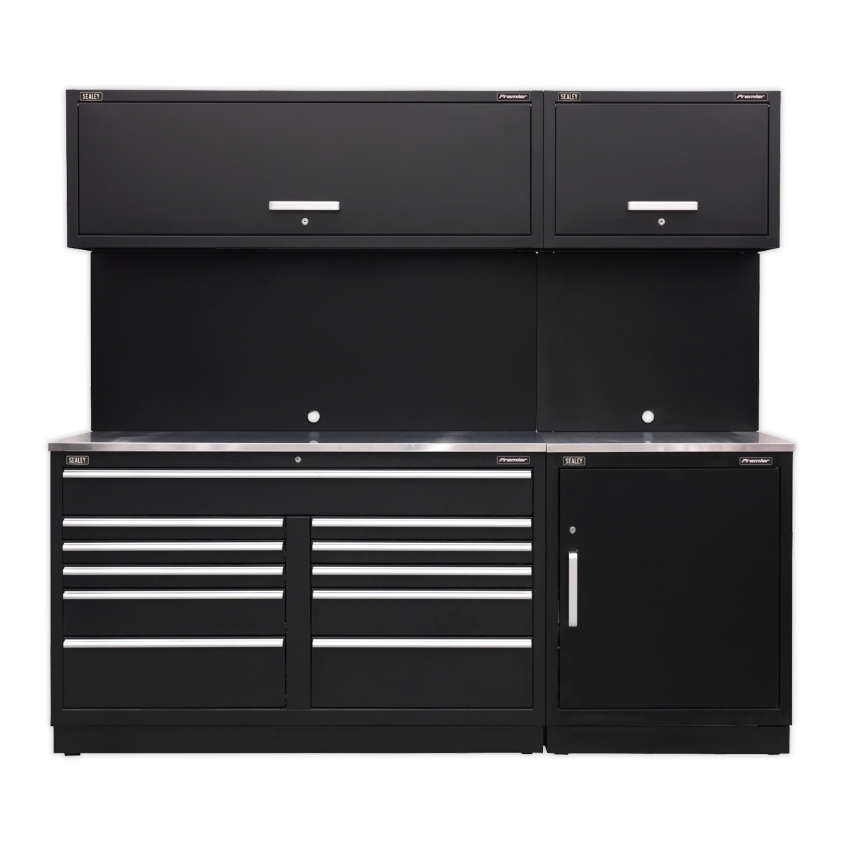 Sealey Premier 2.3m Storage System - Stainless Worktop