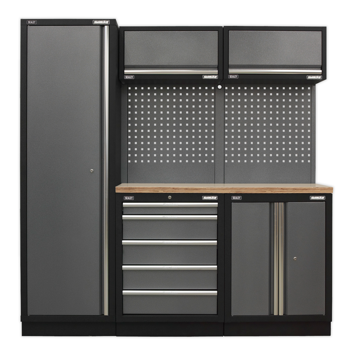 Sealey Superline PRO® Storage System - Wood Worktop