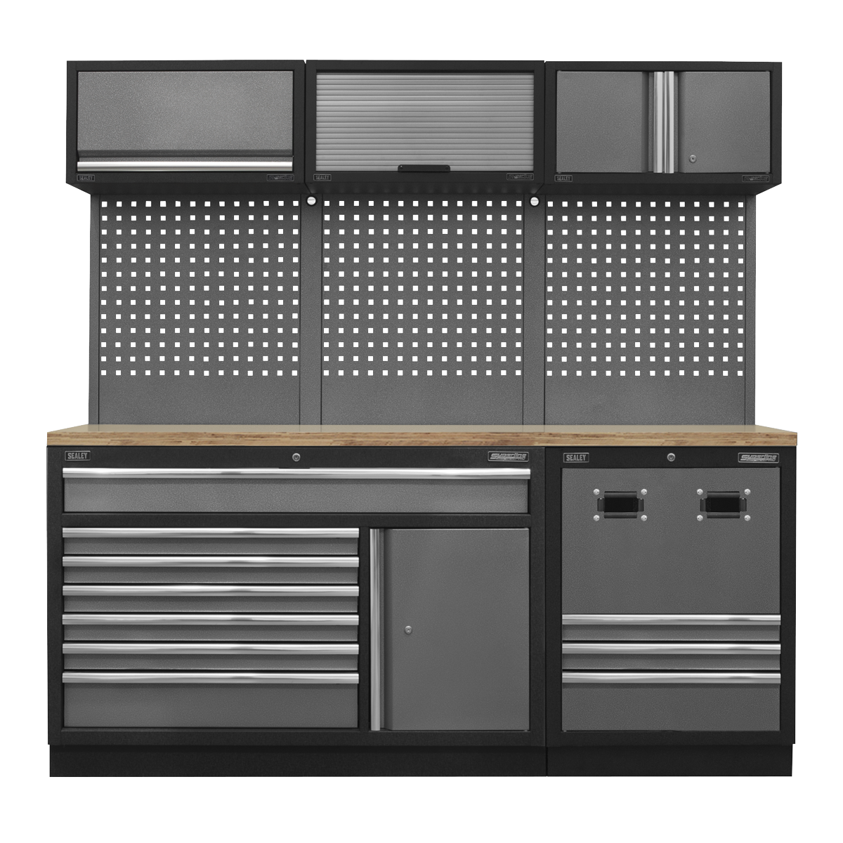 Sealey Modular Storage System Combo - Pressed Wood Worktop