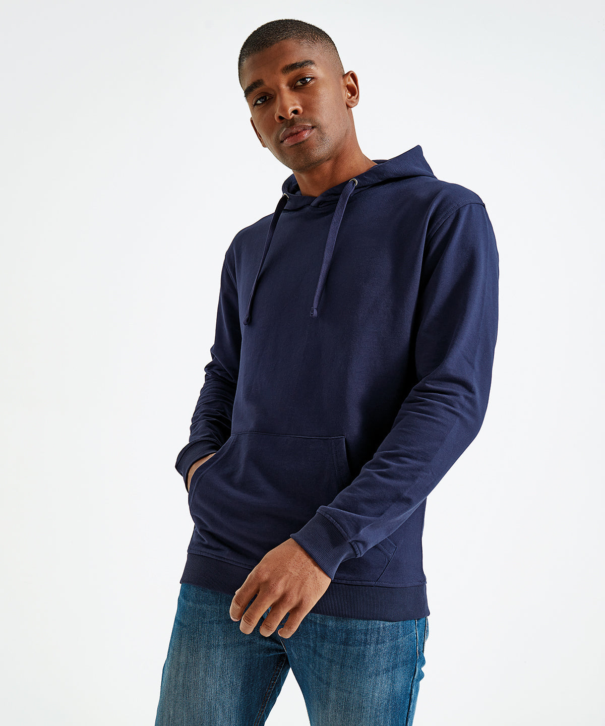 Asquith & Fox Men's Coastal Vintage Wash Loop Back Hoodie