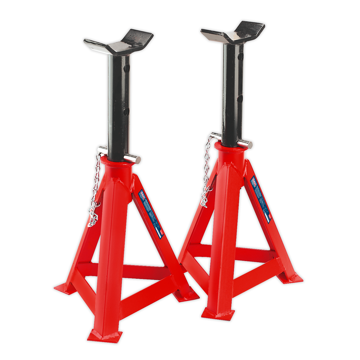 Sealey Axle Stands (Pair) 10 Tonne Capacity per Stand AS10000