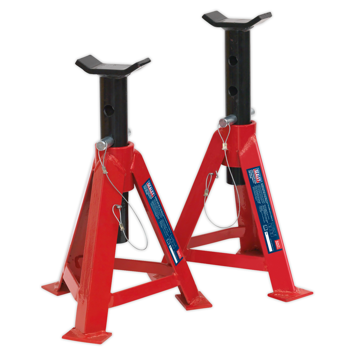 Sealey Axle Stands (Pair) 5 Tonne Capacity per Stand AS5000