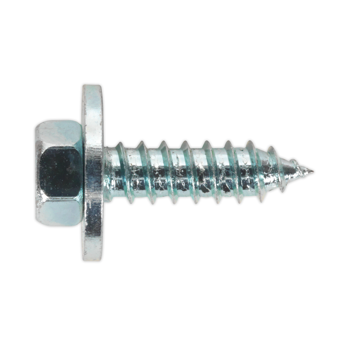 Sealey Acme Screw with Captive Washer #12 x 3/4" Zinc Pack of 100