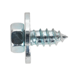 Sealey Acme Screw with Captive Washer #12 x 1/2" Zinc Pack of 50
