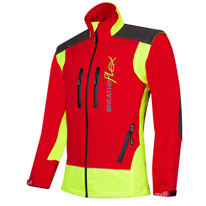 Arbortec Jacket Breatheflex #colour_red-yellow