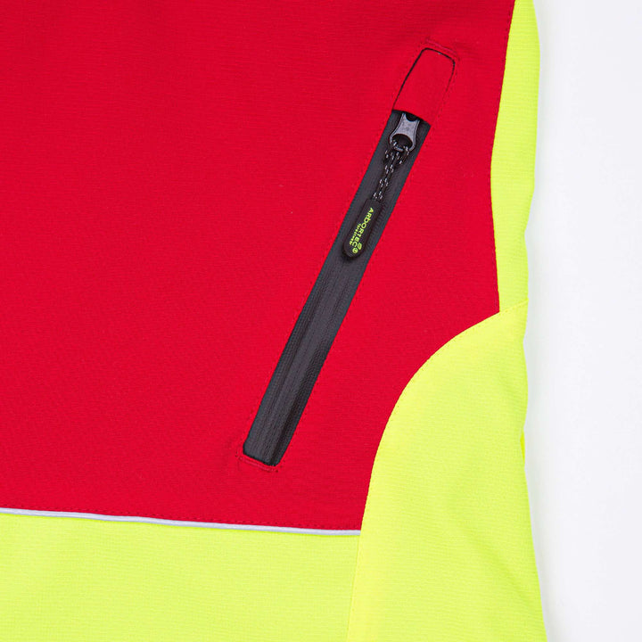 Arbortec Jacket Breatheflex #colour_red-yellow