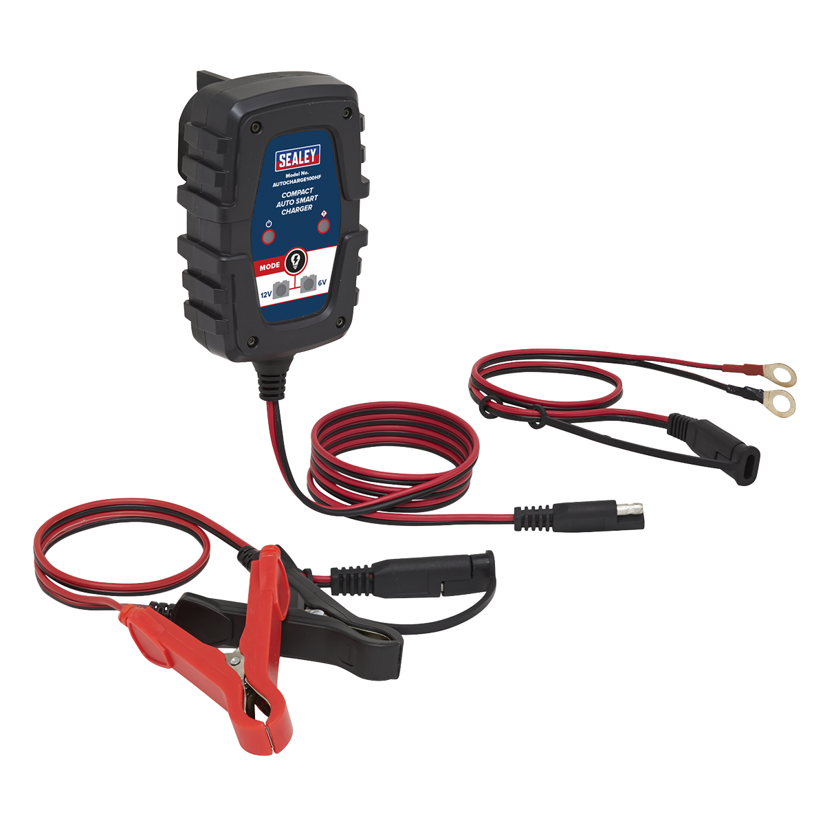 Sealey Compact Smart Trickle Charger & Maintainer 1A 6/12V