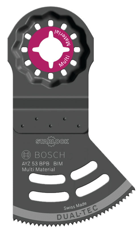 Bosch Professional Starlock AYZ 53 BPB - Multi Material Dualcut