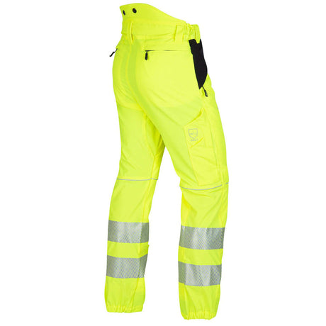 Arbortec Breatheflex Type A/Class 1 Trousers #colour_hi-vis-yellow