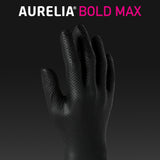 Aurelia Bold Max Diamond Textured Powder Free Nitrile Gloves