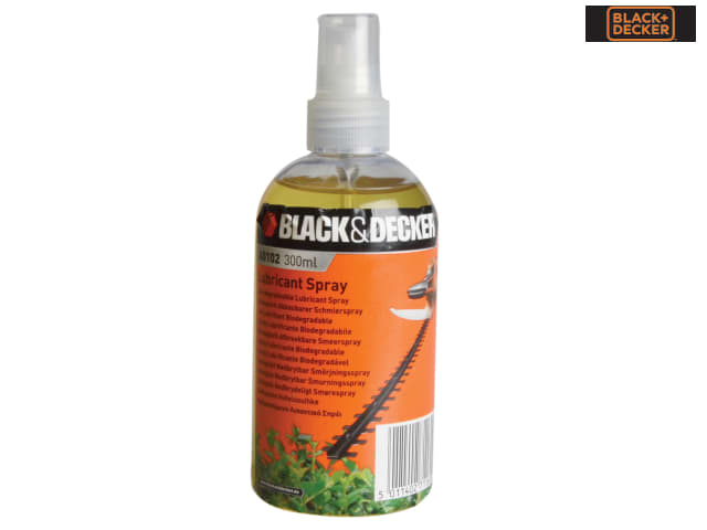 BLACK + DECKER A6102 Hedge Trimmer Oil Spray 300ml