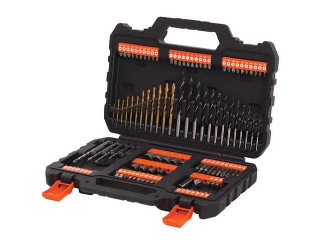 BLACK + DECKER A7200 Mixed Drilling and Screwdriving Set 109 Piece