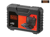 BLACK + DECKER A7216 Drill & Driver Set 32 Piece