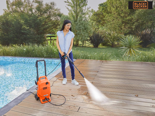 BLACK + DECKER BEPW1700 Pressure Washer 125 bar 240V