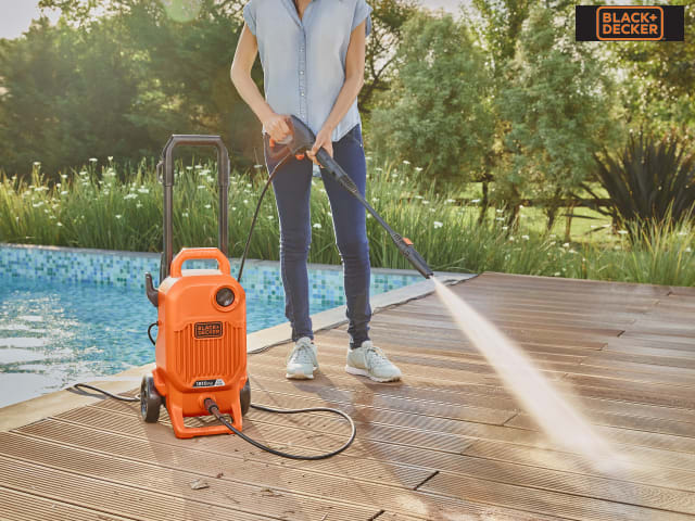 BLACK + DECKER BEPW1700 Pressure Washer 125 bar 240V