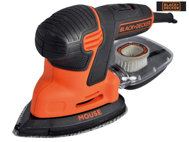 BLACK + DECKER KA2500K-GB Compact Mouse® Sander 120W 240V