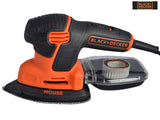 BLACK + DECKER KA2500K-GB Compact Mouse® Sander 120W 240V