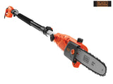 BLACK + DECKER PS7525 Corded Pole Saw 25cm Bar 800W 240V