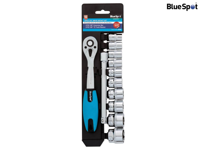 BlueSpot Tools 3/8in Drive Socket Set of 12