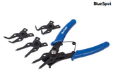 BlueSpot Tools 4-in-1 Circlip Pliers