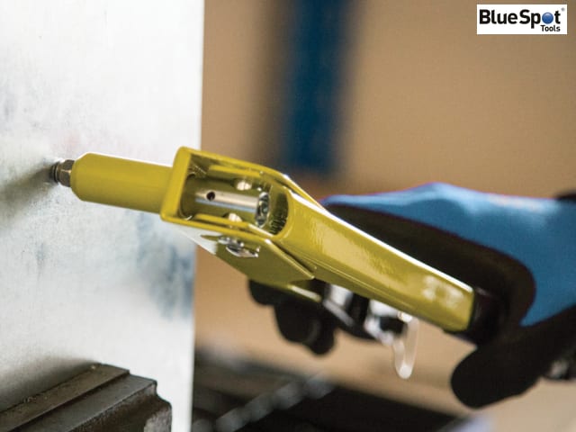 BlueSpot Tools Hand Rivet Gun + 60 Rivets