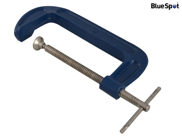 BlueSpot Tools Fine Thread G-Clamp 150mm (6in)