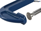 BlueSpot Tools Fine Thread G-Clamp 150mm (6in)