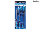 BlueSpot Tools Hex Bolster Screwdriver Set, 6 Piece