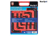 BlueSpot Tools Jumbo Hex Key Set, 6 Piece