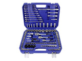 BlueSpot Tools 1/2in, 3/8in & 1/4in Metric Socket Set, 120 Piece