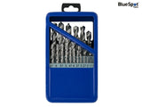 BlueSpot Tools HSS Drill Bit Set, 25 Piece