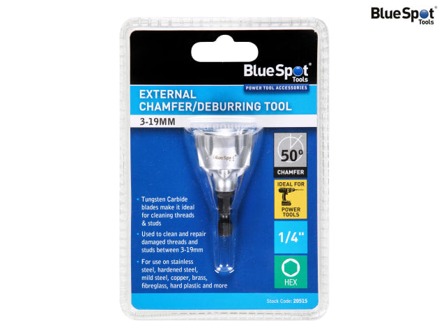 BlueSpot Tools External Chamfer/Deburring Tool