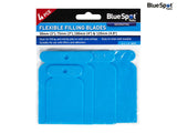 BlueSpot Tools Flexible Filling Blade Set, 4 Piece