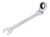 BlueSpot Tools 180° Flexible Head Ratchet Spanner 17mm