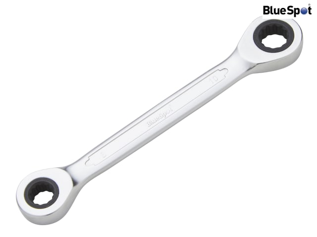 BlueSpot Tools Double End Ratchet Spanner (8-10mm)