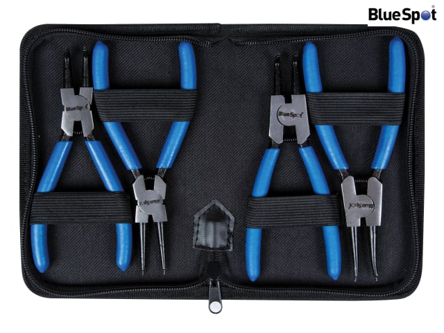 BlueSpot Tools Circlip Pliers Set, 4 Piece