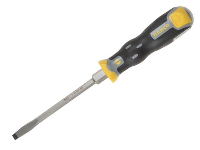 Bahco Tekno+ Through Shank Screwdriver Flared Slotted Tip 5.5mm x 100mm