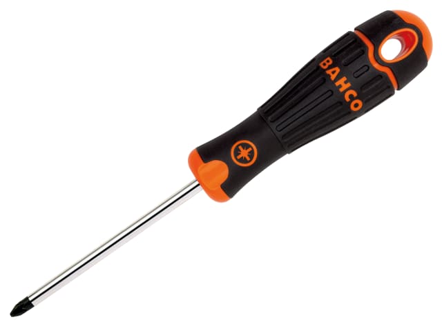 Bahco BAHCOFIT Screwdriver Pozidriv Tip PZ1 x 100mm