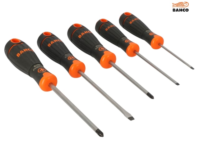 Bahco B219.005 BAHCOFIT Screwdriver Set, 5 Piece