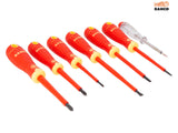 Bahco B220.027 BAHCOFIT Insulated Screwdriver Set, 7 Piece